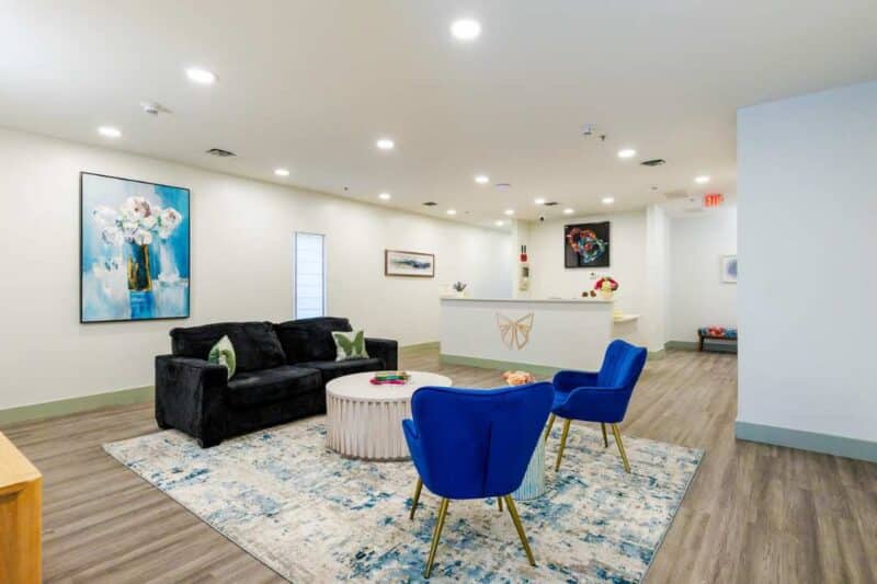 Admissions Entry Way at Eating Disorder Treatment Center in Louisiana